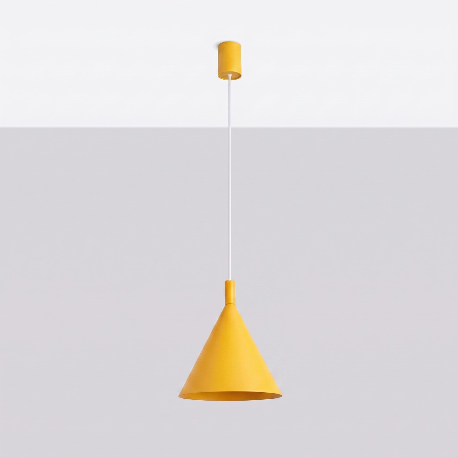 Lampa wisząca NOX 25 żółta - obrazek 3