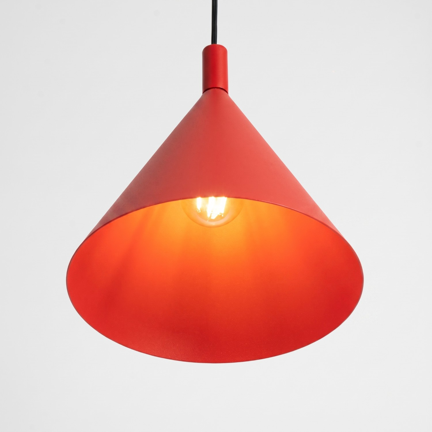 Lampa wisząca NOX 25 czerwona - obrazek 5