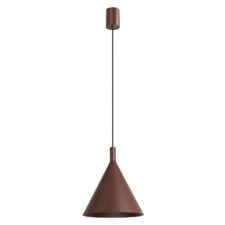 Lampa wisząca NOX 25 brązowa