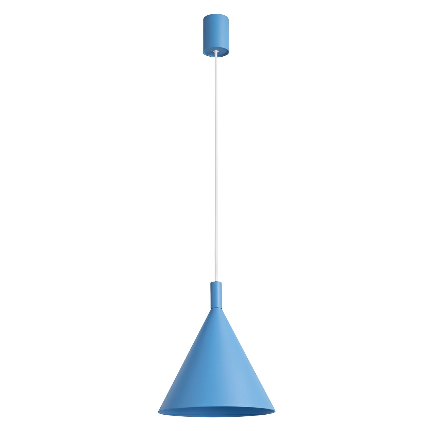 Lampa wisząca NOX 25 błękitna