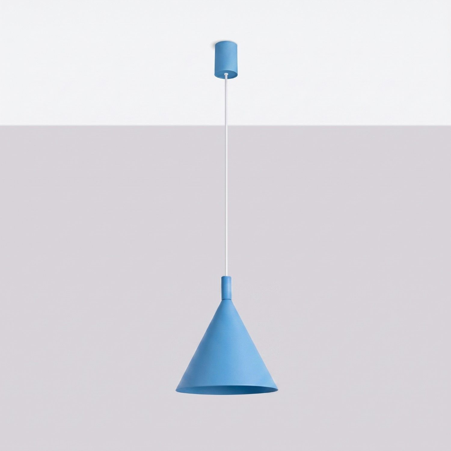 Lampa wisząca NOX 25 błękitna - obrazek 3