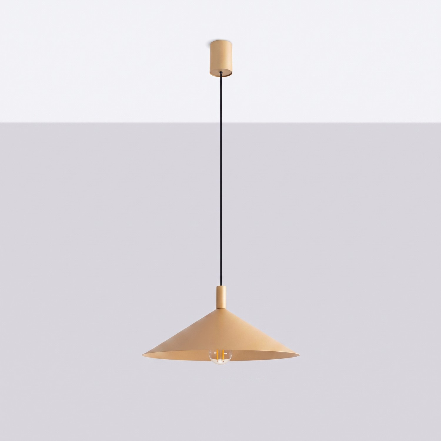 Lampa wisząca NOX 40 złota - obrazek 3