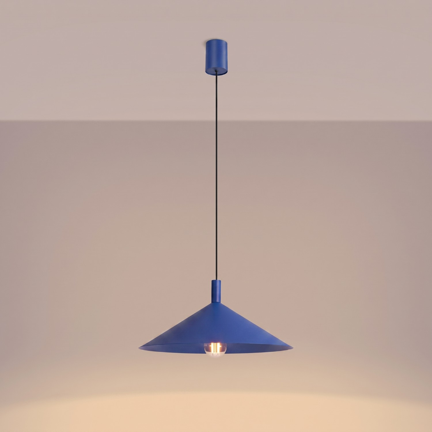 Lampa wisząca NOX 40 ultramaryna - obrazek 4
