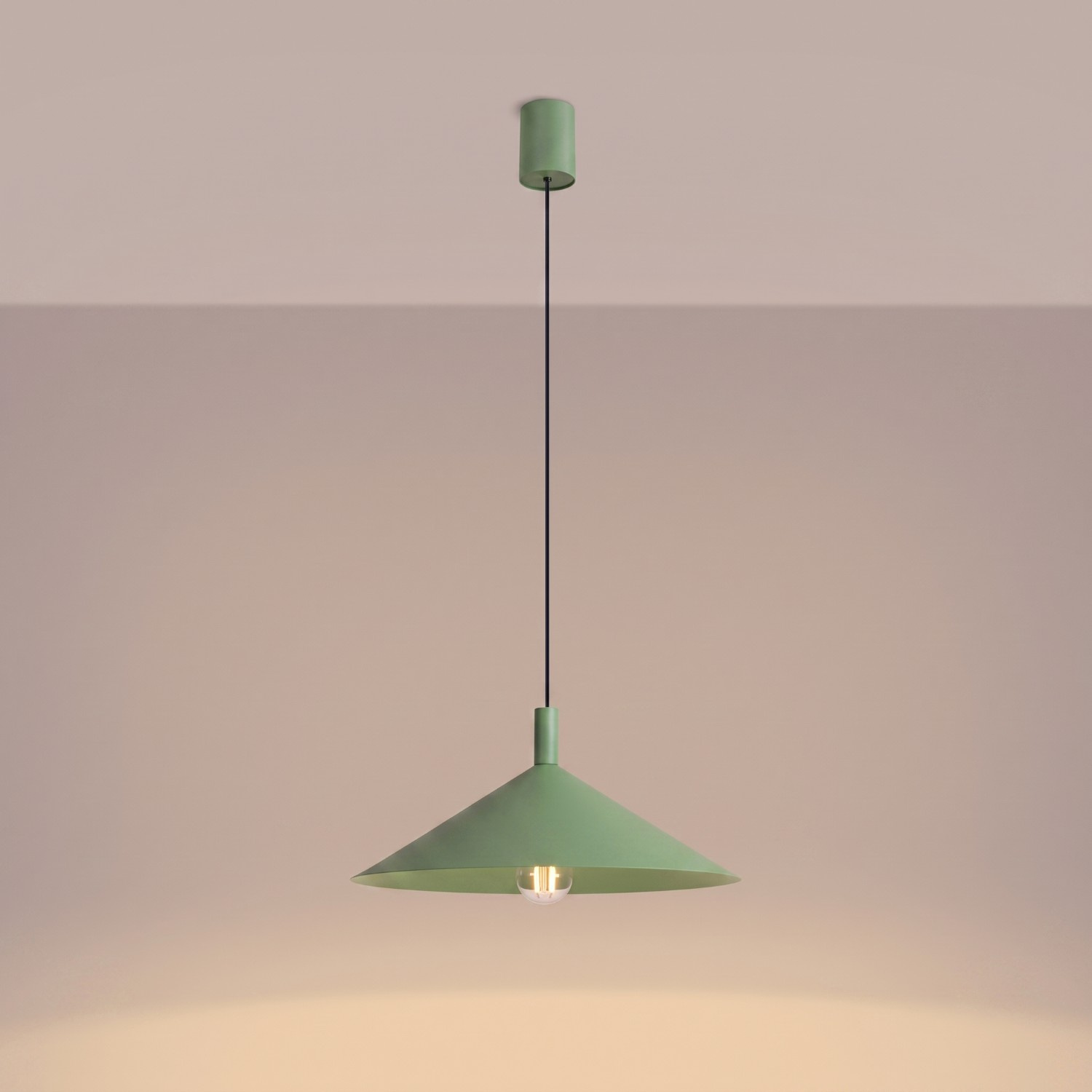 Lampa wisząca NOX 40 szałwiowa - obrazek 4