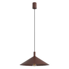 Lampa wisząca NOX 40 brązowa