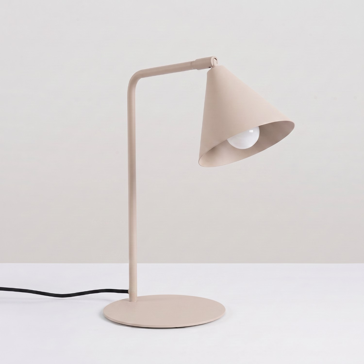 Lampa biurkowa NOX taupe - obrazek 4