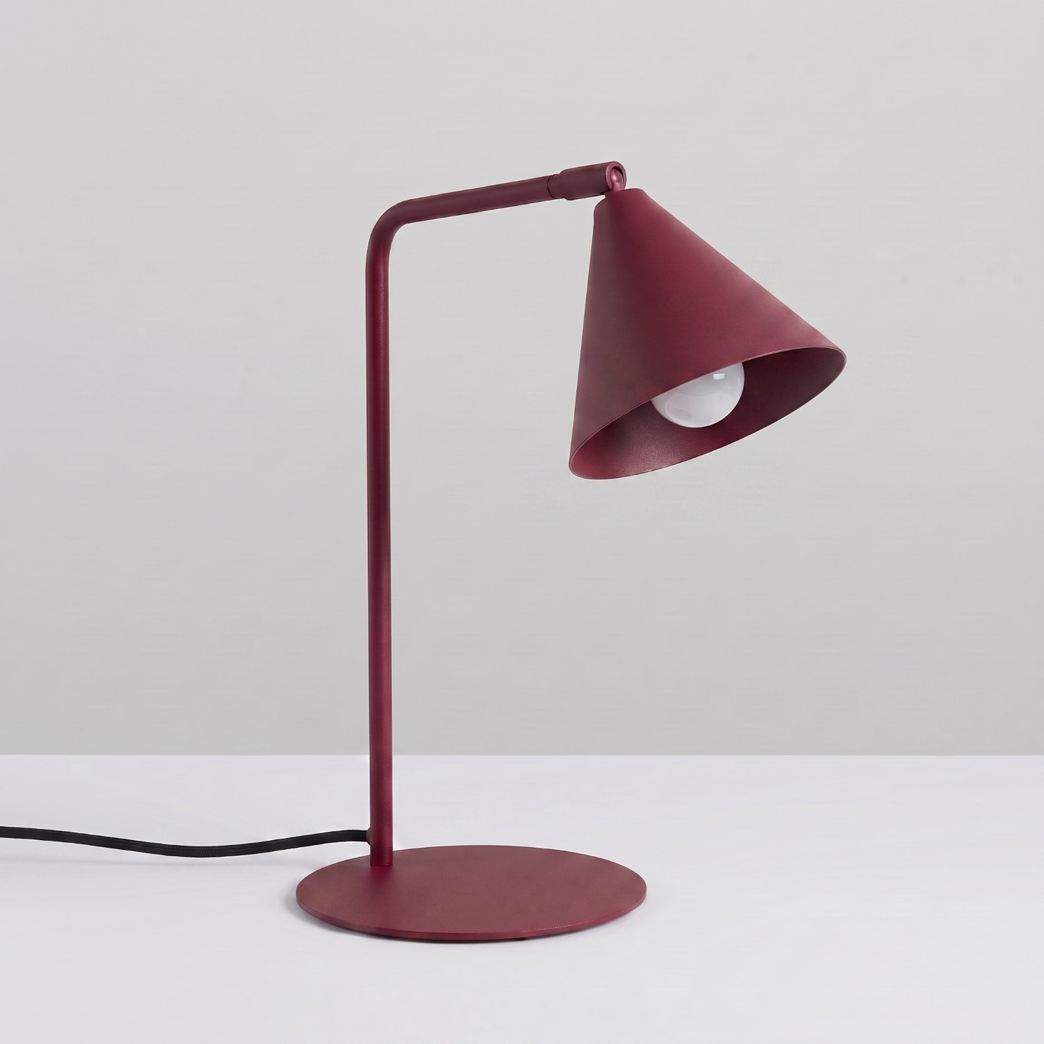 Lampa biurkowa NOX burgund - obrazek 4