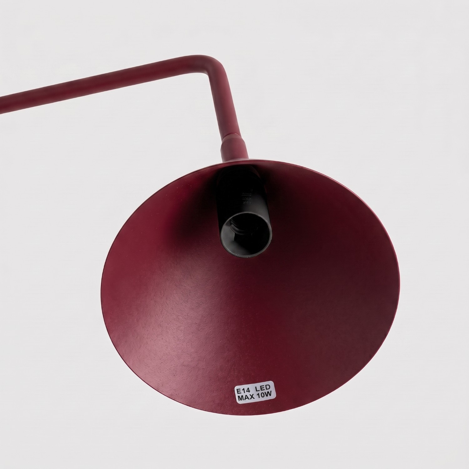 Lampa biurkowa NOX burgund - obrazek 8