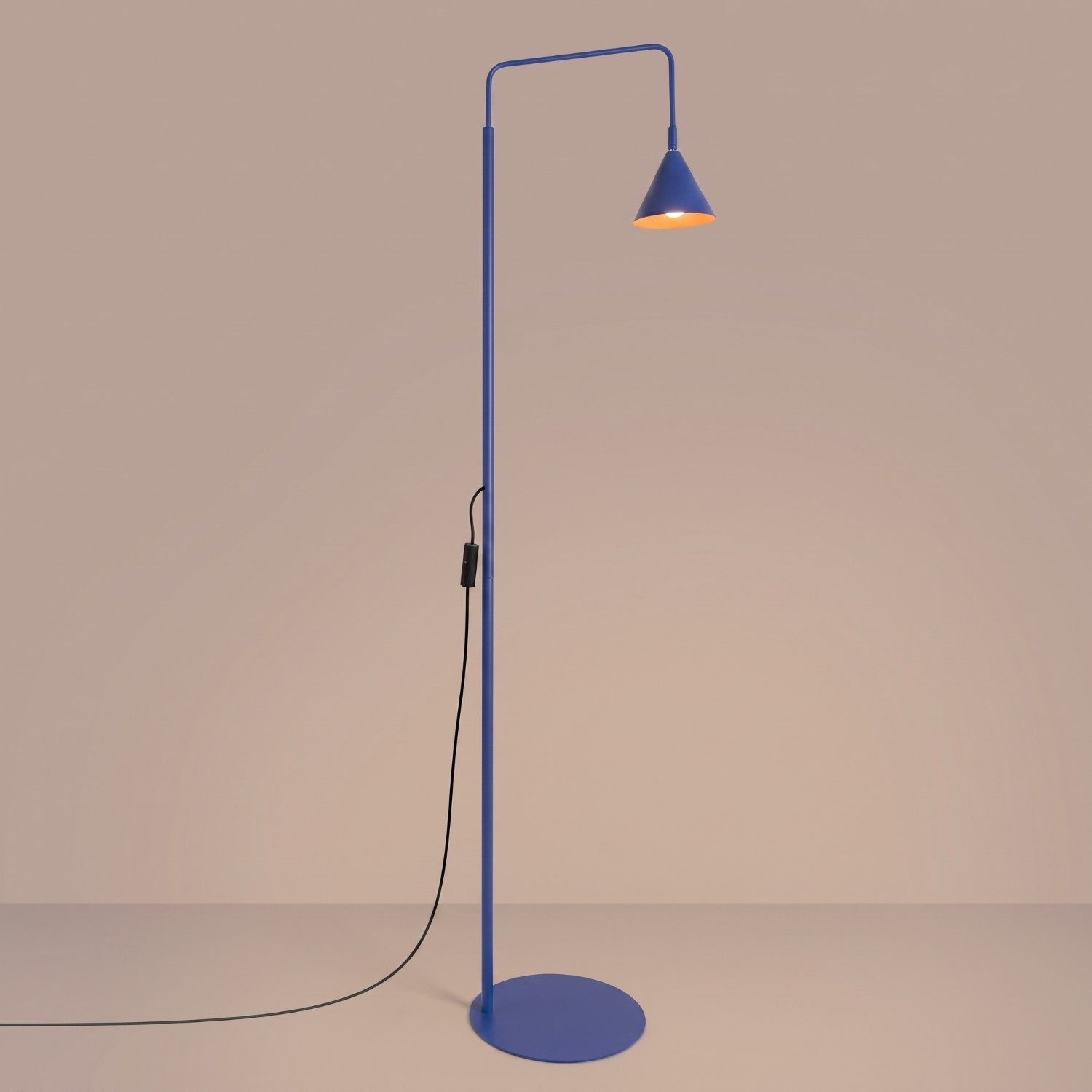 Lampa podłogowa NOX ultramaryna - obrazek 4