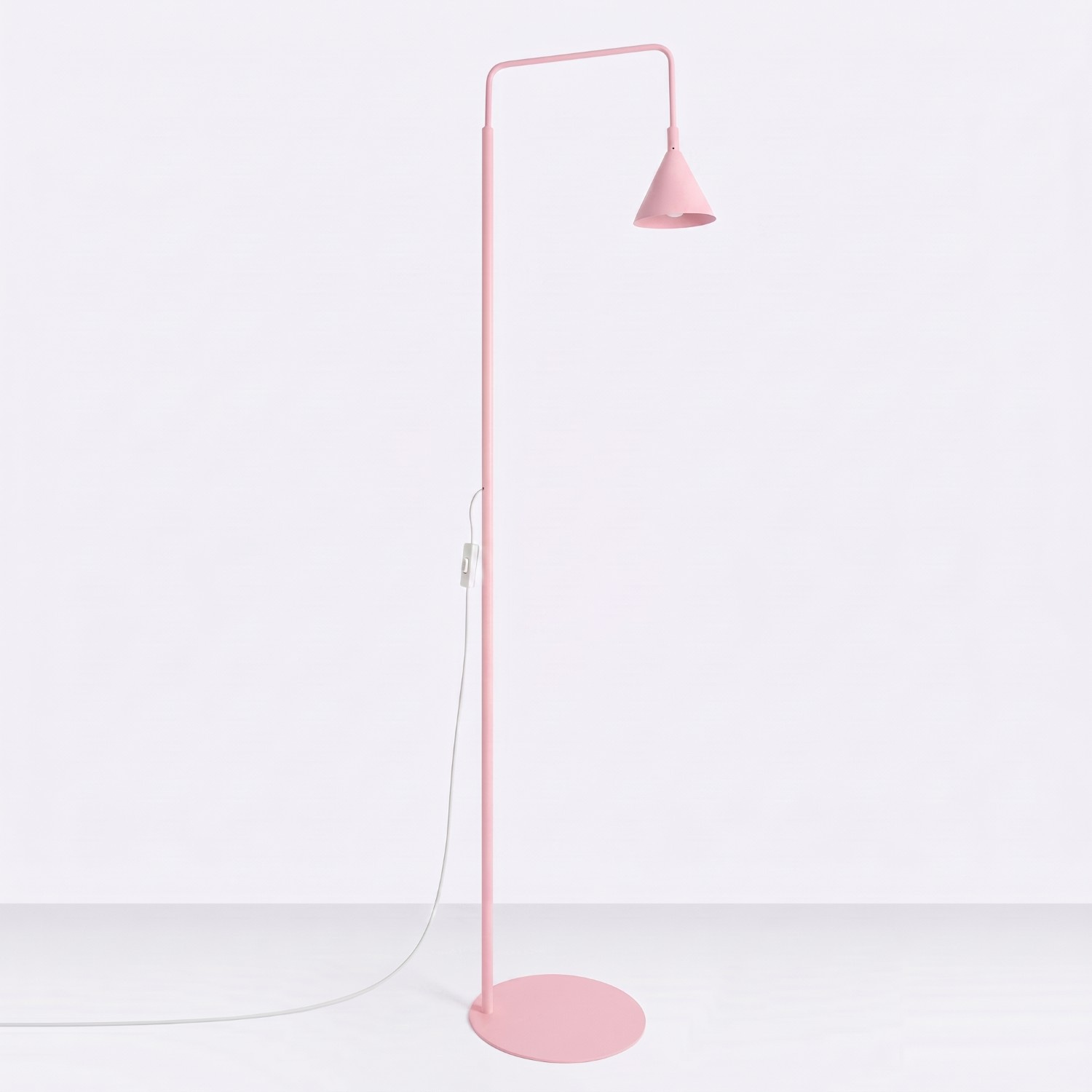 Lampa podłogowa NOX różowa - obrazek 3