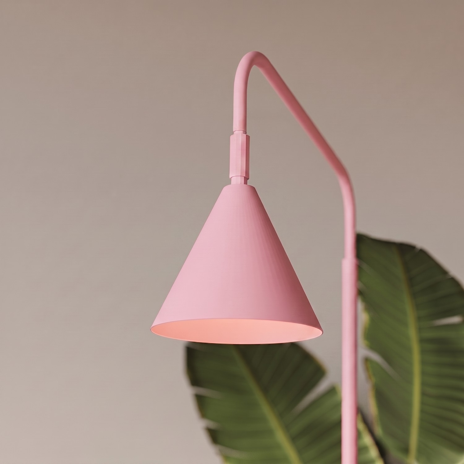 Lampa podłogowa NOX różowa - obrazek 14