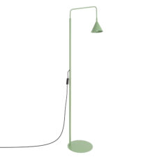 Lampa podłogowa NOX szałwiowa