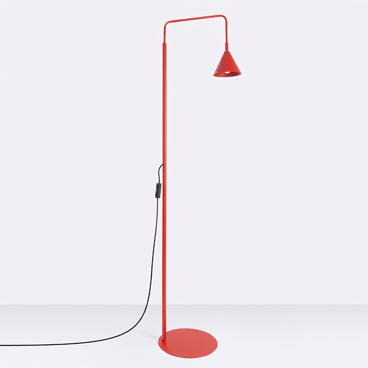 Lampa podłogowa NOX czerwona - obrazek 3