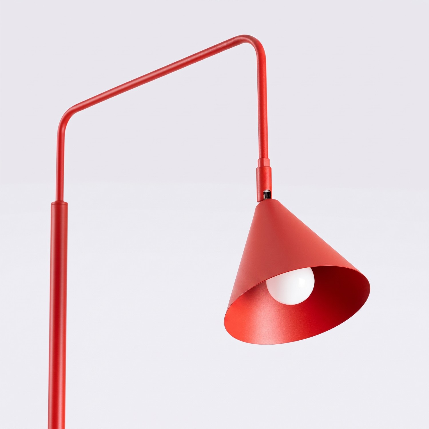 Lampa podłogowa NOX czerwona - obrazek 6