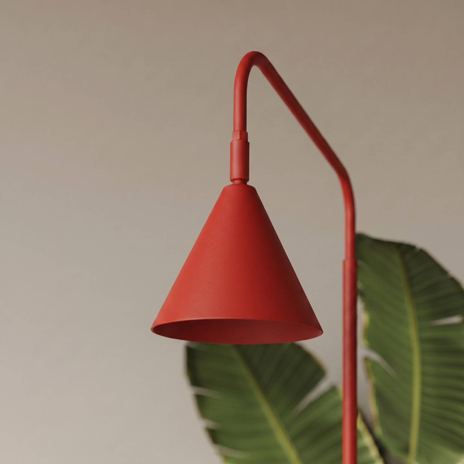 Lampa podłogowa NOX czerwona - obrazek 14