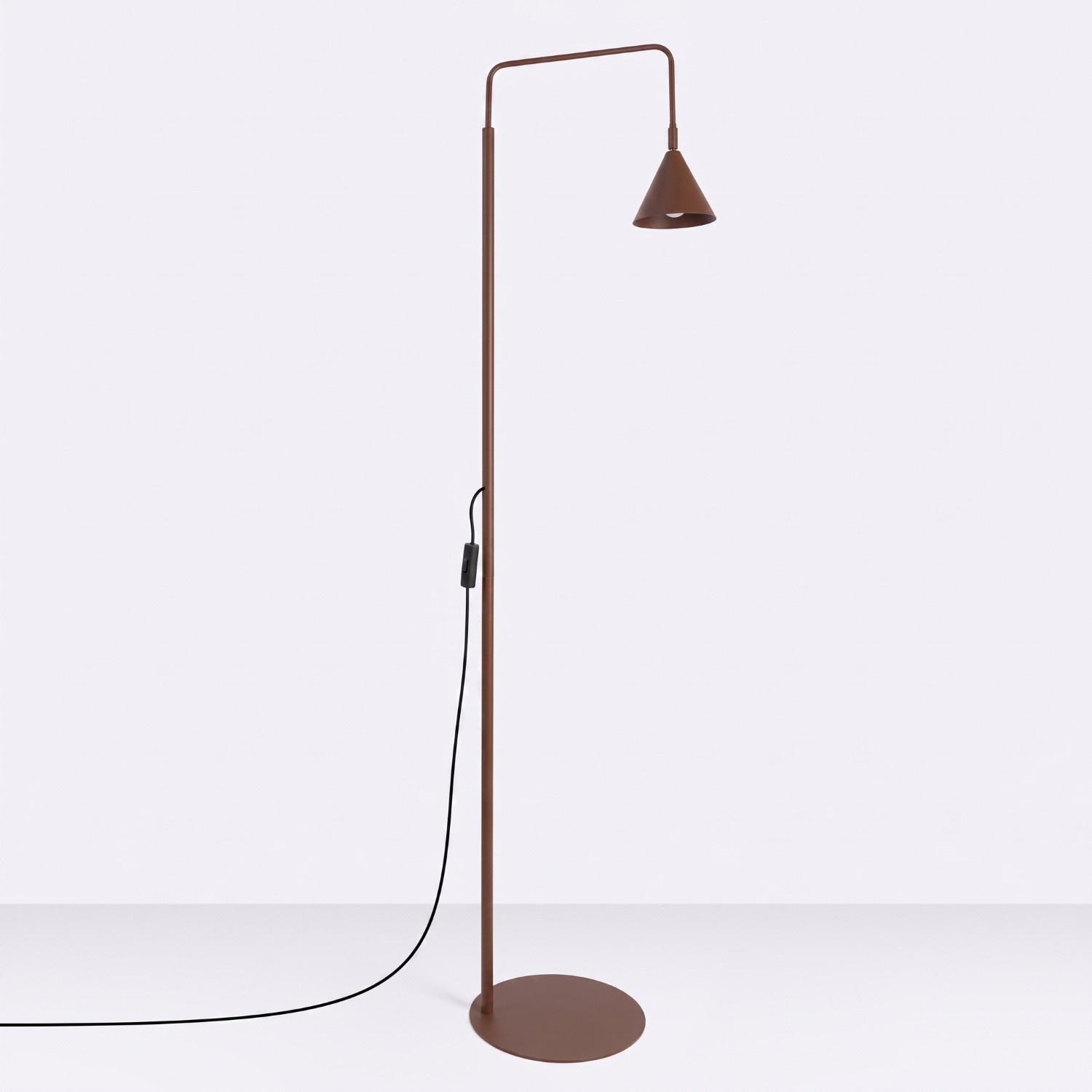 Lampa podłogowa NOX brązowa - obrazek 3