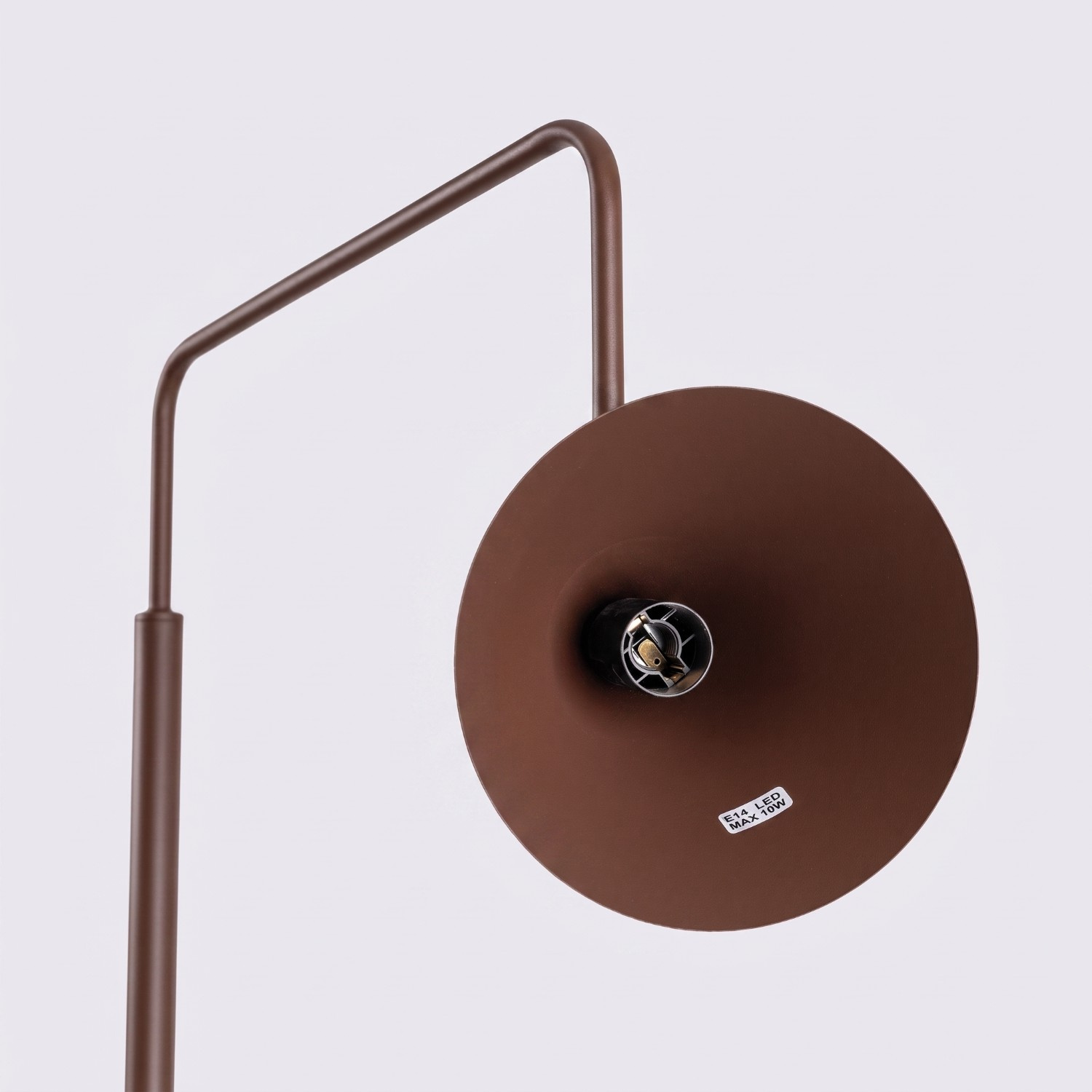 Lampa podłogowa NOX brązowa - obrazek 8