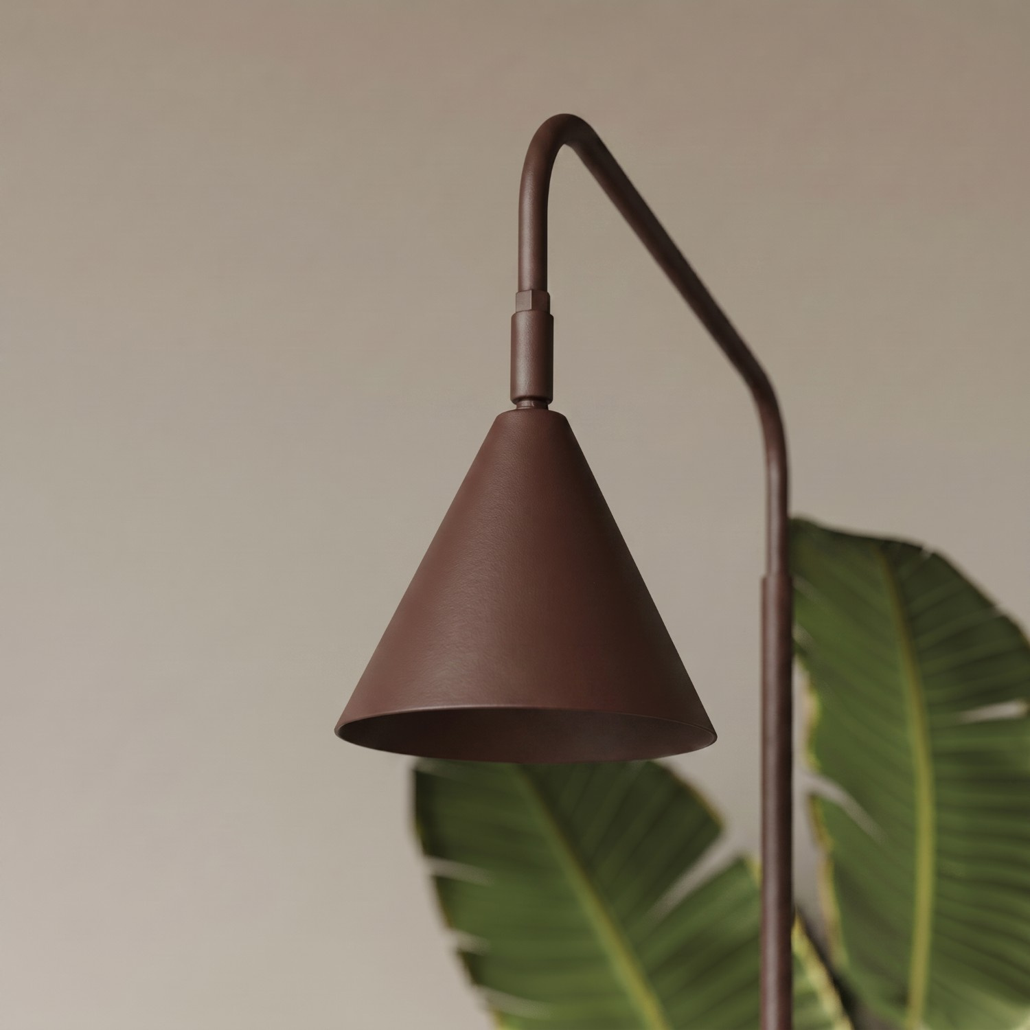 Lampa podłogowa NOX brązowa - obrazek 14