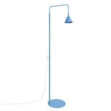 Lampa podłogowa NOX błękitna