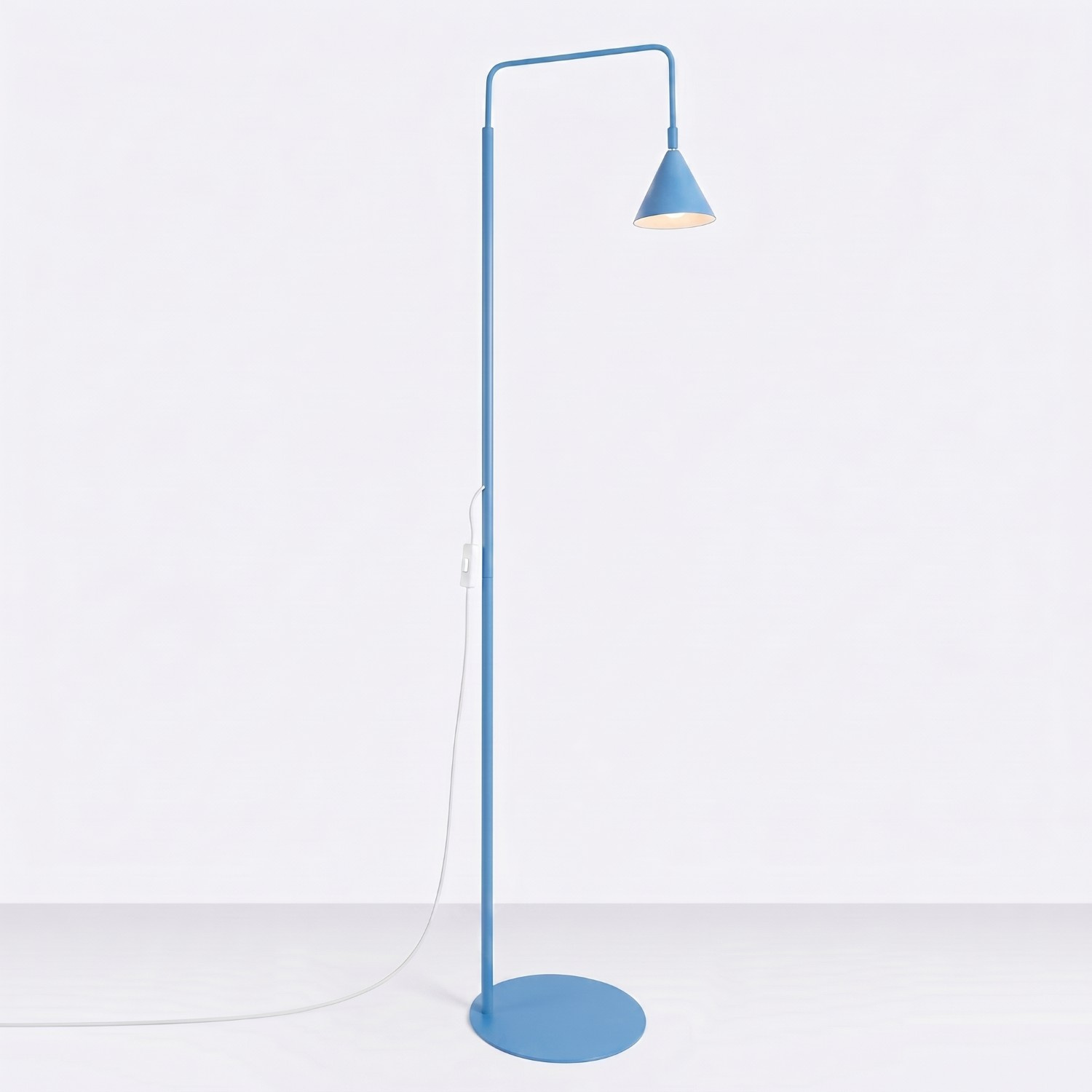 Lampa podłogowa NOX błękitna - obrazek 3