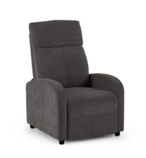 Fotel wypoczynkowy rozkładany RELAX PREMIUM ciemny szary