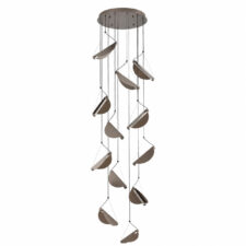 Lampa wisząca NAMI-12 kaskadowa LED do wysokich pomieszczeń 340 cm