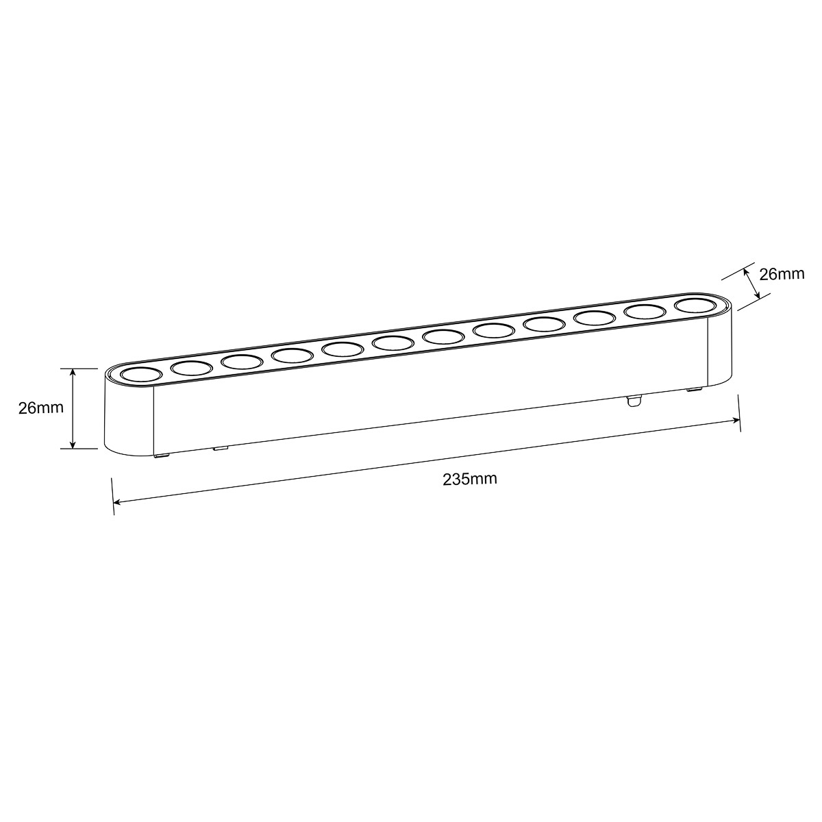 Reflektor Magnetic Slim Zing 12W LED CCT biały - obrazek 4