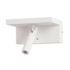 AZZARDO lampa ścienna HYLLA WALL NFC CHARGER biała