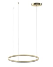 AZZARDO lampa wisząca HALO 120 CCT DIMM z pilotem złota
