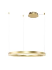 AZZARDO lampa wisząca HALO 100 złota