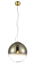AZZARDO lampa wisząca IRIS 30 złota