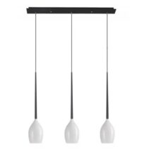 AZZARDO lampa wisząca IZZA 3 biała