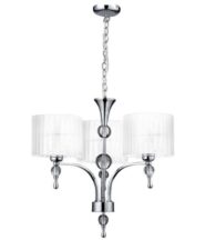 AZZARDO lampa wisząca IMPRESS 3 biała