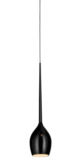 AZZARDO lampa wisząca IZZA 1 czarna - obrazek 3