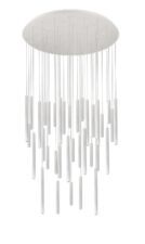 AZZARDO lampa wisząca ILIOS 36 3-STEP DIMM biała