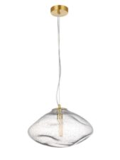 AZZARDO lampa wisząca INES 35 złota