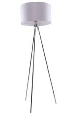 AZZARDO lampa podłogowa FINN biała