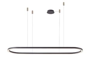 AZZARDO lampa wisząca ELENA 150 DIMM czarna