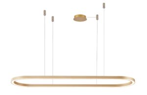 AZZARDO lampa wisząca ELENA 120 DIMM złota