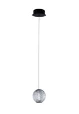 AZZARDO lampa wisząca EDEM 1 czarna
