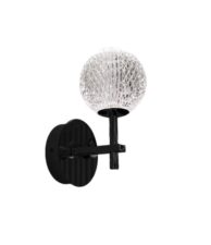 AZZARDO lampa ścienna EDEM WALL czarna