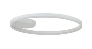 AZZARDO lampa sufitowa / plafon HALO 80 biała