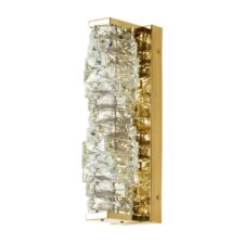 AZZARDO lampa ścienna FLORENCE WALL 3000K złota