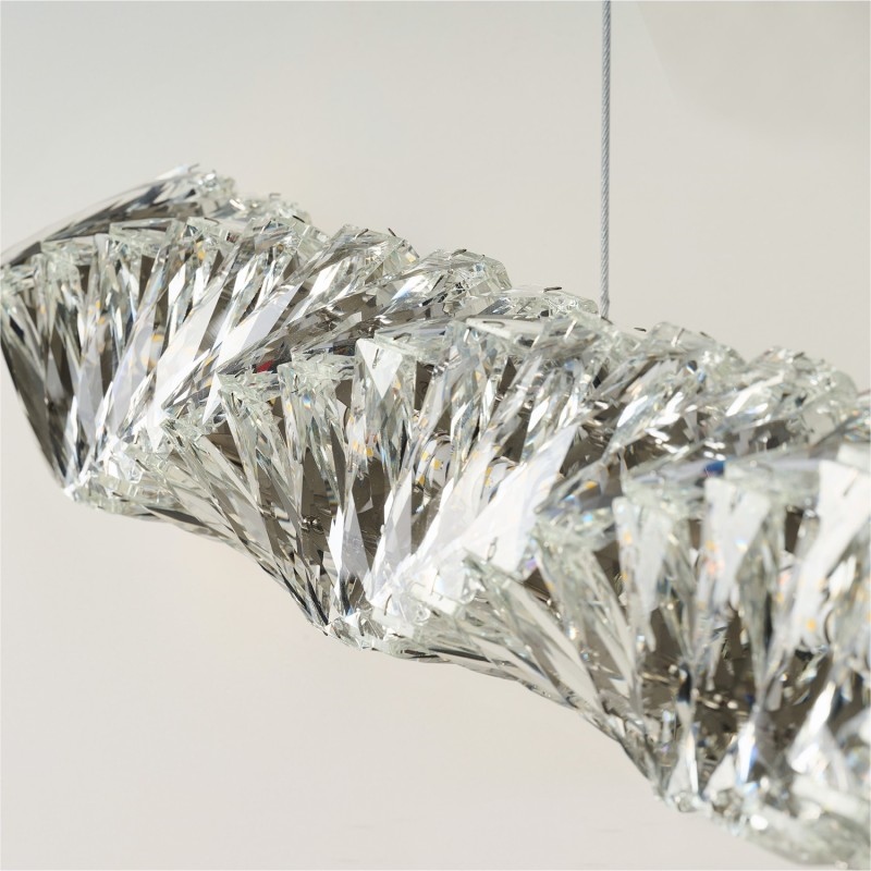 AZZARDO lampa wisząca FLORENCE 3000K DIMM złota - obrazek 3
