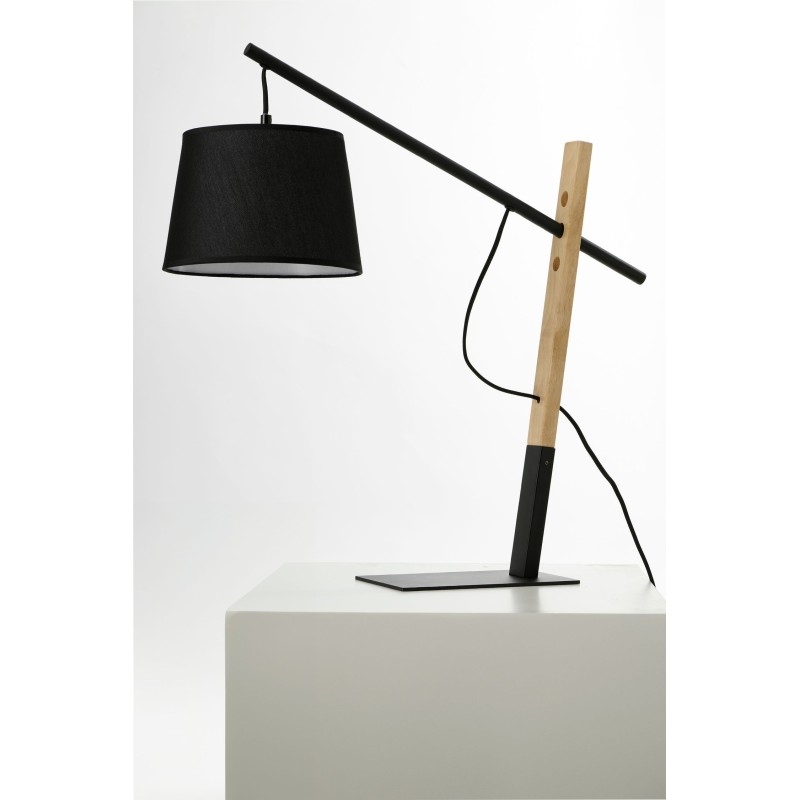 AZZARDO lampa biurkowa GARDA TABLE czarna - obrazek 3
