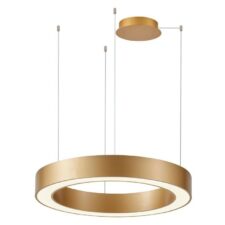 AZZARDO lampa wisząca MARCO 120 CCT z pilotem złota