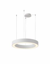 AZZARDO lampa wisząca MARCO 60 CCT z pilotem biała