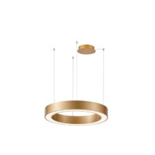 AZZARDO lampa wisząca MARCO 60 CCT z pilotem złota