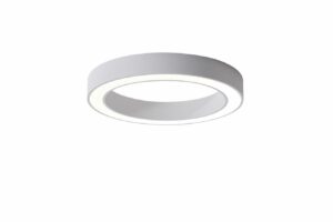 AZZARDO lampa sufitowa / plafon MARCO TOP 100 CCT z pilotem biała