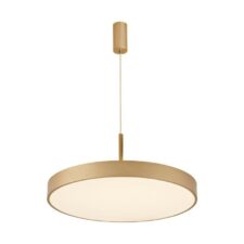 AZZARDO lampa wisząca MARCELLO 40 CCT z pilotem złota